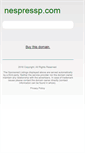 Mobile Screenshot of nespressp.com